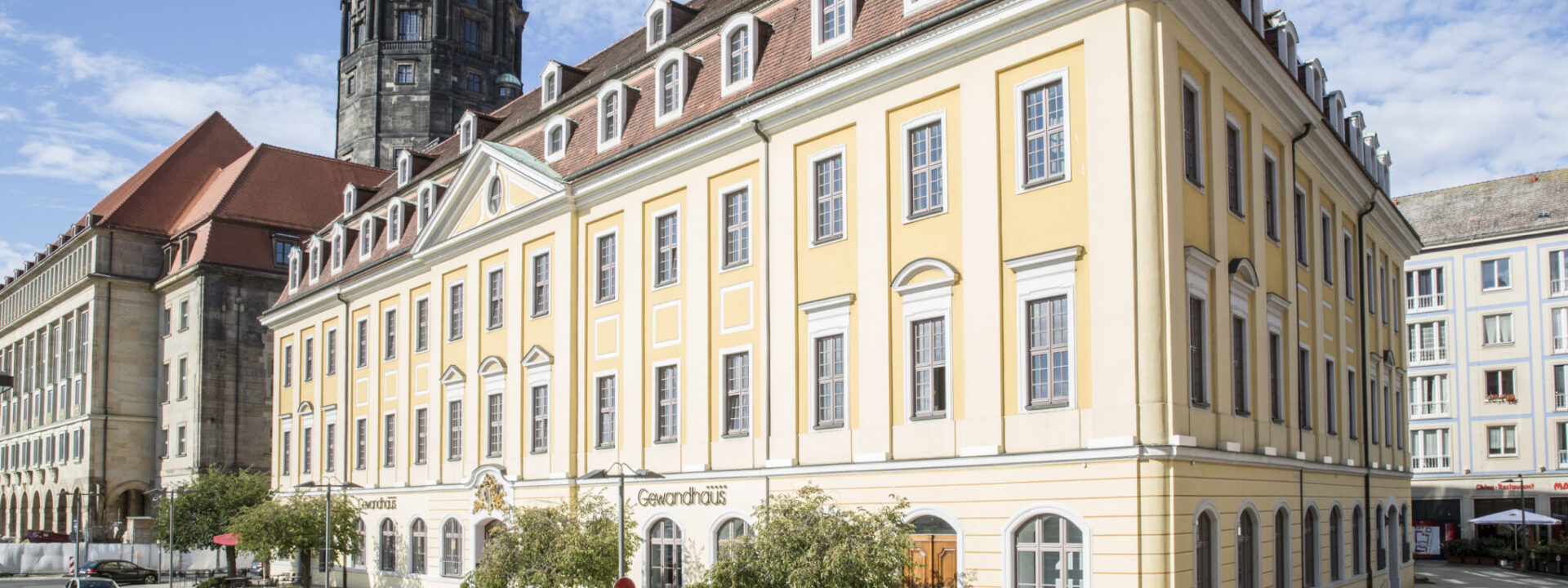 Gewandhaus Dresden Außenansicht