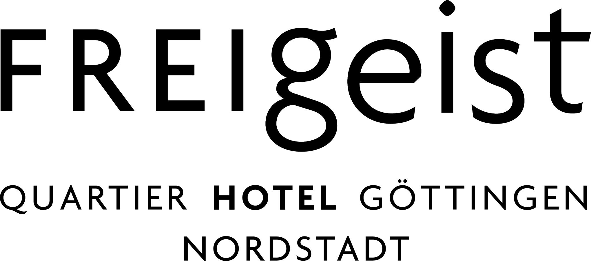 FGGN Logo+Nordstadt 1C Schwarz FREIgeist Göttingen Nordstadt